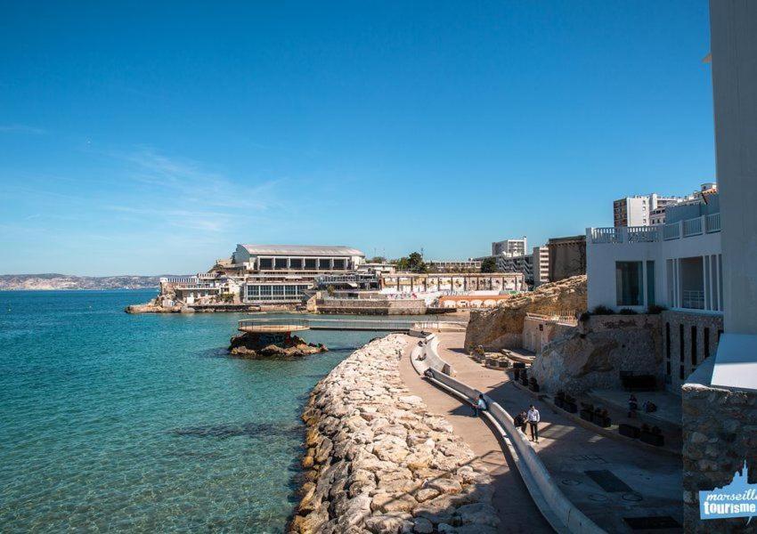 Studio Design Plage Des Catalans Marsiglia Esterno foto